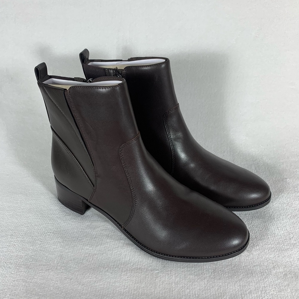 NEW Easy Spirit Women’s Serena Ankle Boot Brown Size 11M